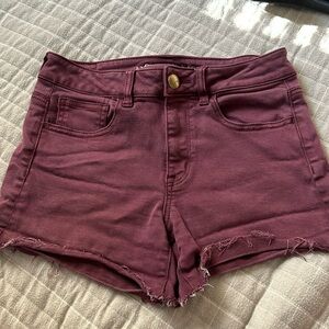American eagle super super stretch shorts size 4